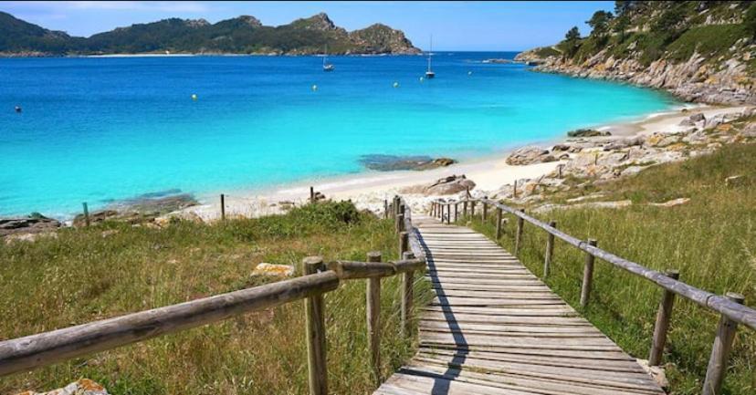 Atico Playa A Xunqueira - Moana, A 15 Min De Vigo Apartment Exterior photo